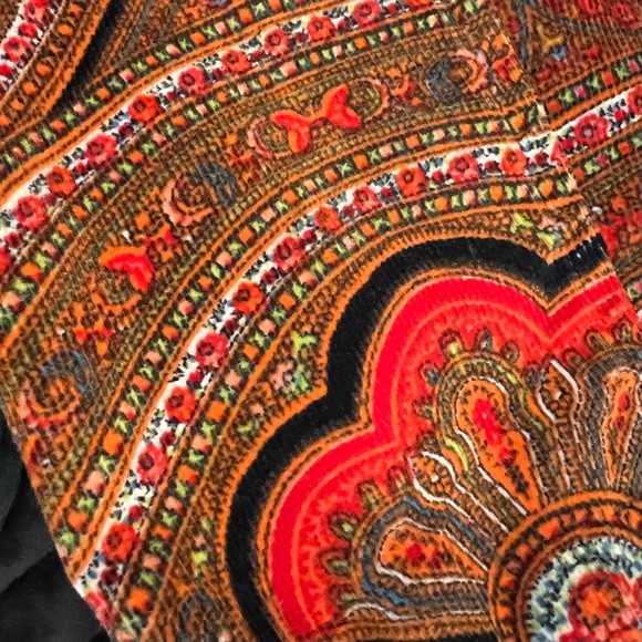 Paisley Corduroy 70s Vibe Blazer - Picture 4 of 6